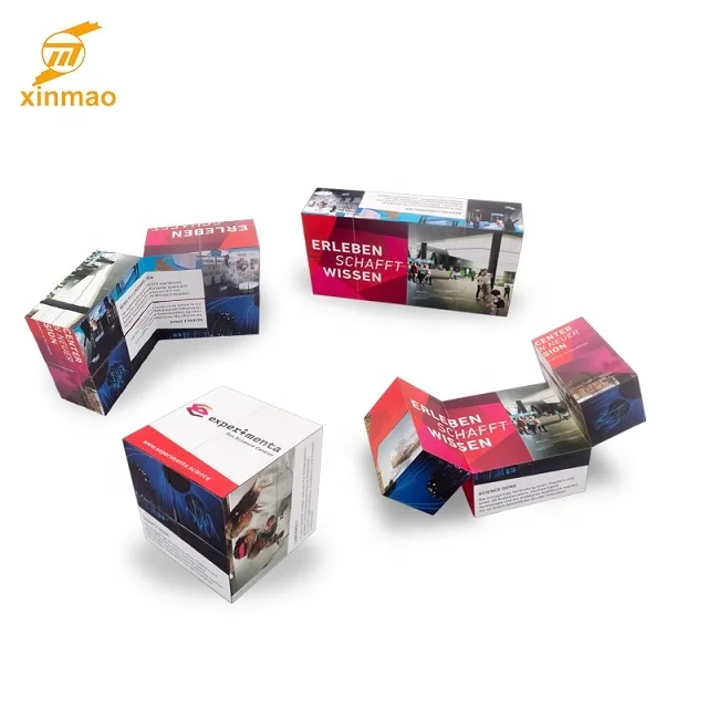 
Custom kid educational puzzle toy Folding Magic Cube for Promo!Production All style and size Magical cube! 
