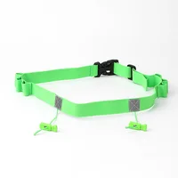 

Custom Colorful Outdoor Triathlon Marathon Running Race Number Belt with Gel Holders