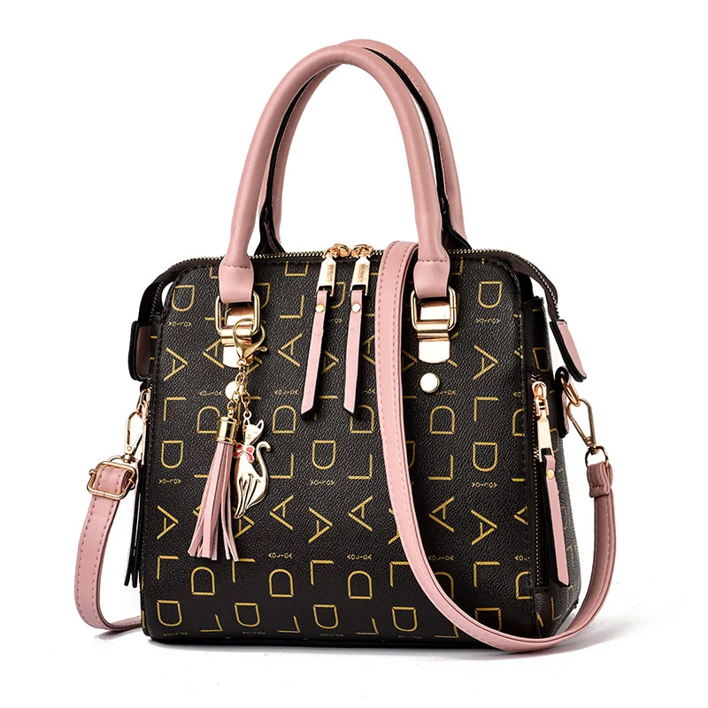 

Fashion new arrive lady elegant handbag tote multi colors cross body shoulder tote bag for women