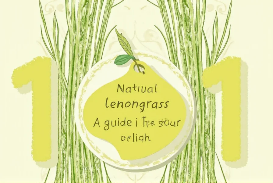 Container with Dried Lemongrass
