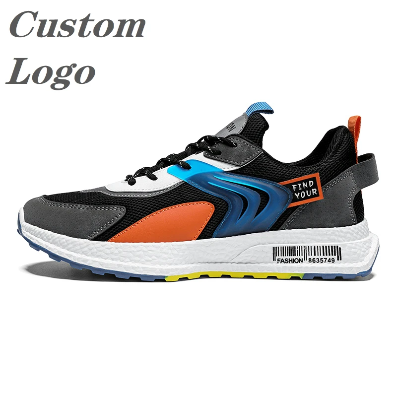 

Moyo China Factory Fashion Durable Non-slip Mens Sports Running Shoes Custom Sneakers For Men, Black;white;grey;khaki