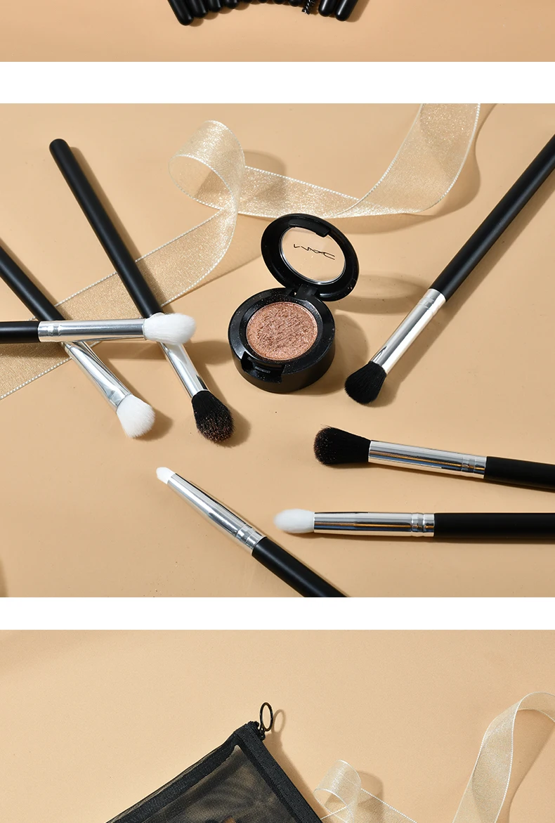 Professional makeup set 11 pcs eyeshadow lip mascara concealer brushes eye brushes set