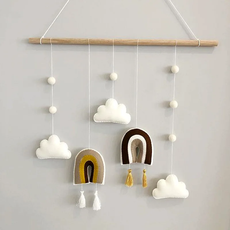 

INS nordicKids Tent String of stars Pendant kids Room Decor baby Wall Decoration hanging wall decoration