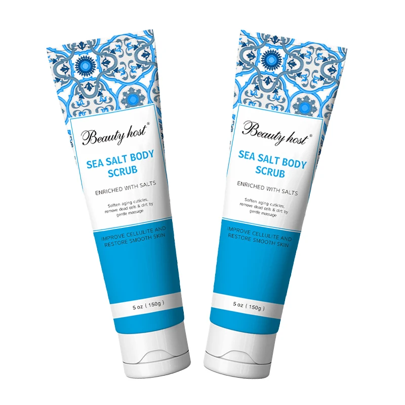 

Factory Private Label Wholesale Sea Salt Body Scrub, White