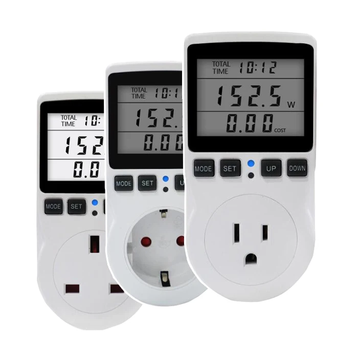 
Digital Wattmeter Power Meter Energy Meter Voltage Wattmeter with Electric charge alarm overload alarm  (62448820849)