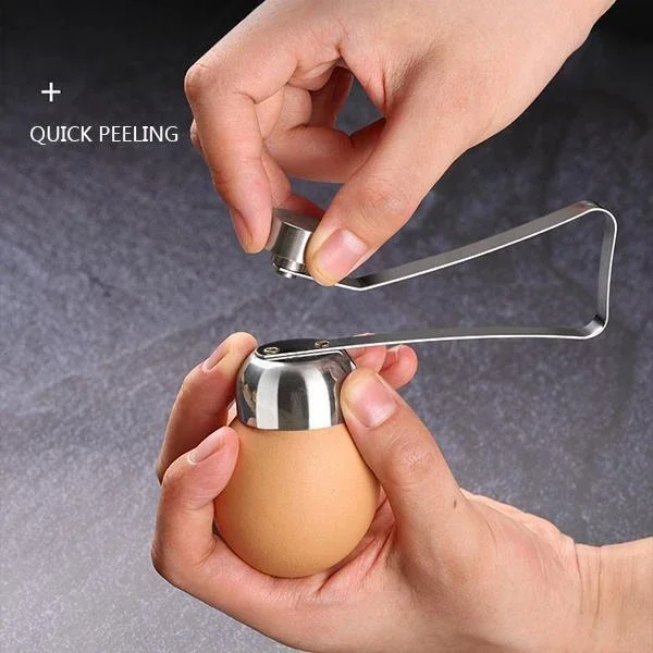 

Dropshipping Kitchen Gadgets 304 Egg Shell Opener Stainless Steel Egg Opener Cutter