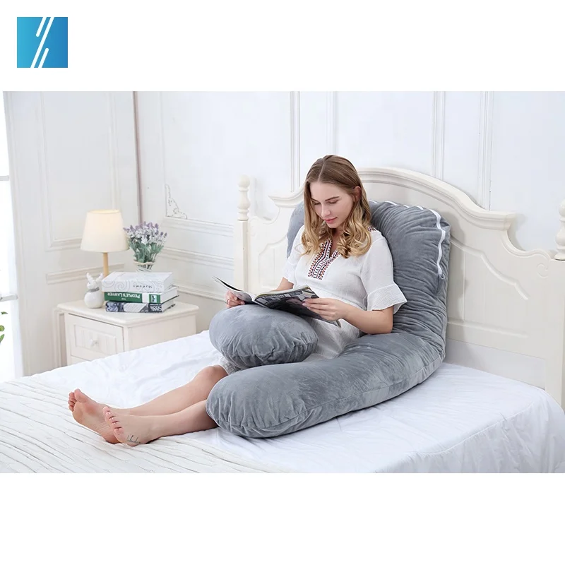 
Best U Shaped Motherhood Nursing Maternity Pregnancy Support Body Pillow For Back Pain Sleepers 