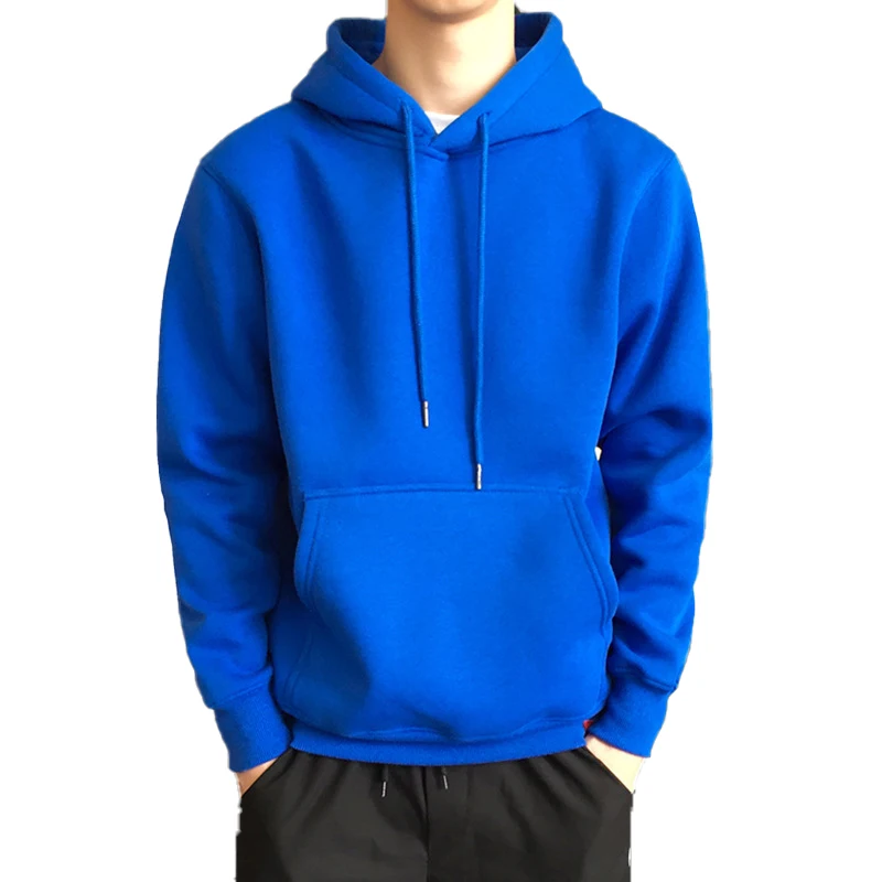 

Wholesale Plus Size Men'S Hoodies & Sweatshirts 600G Heavyweight Pullover Anime Thick Hoodie Basic Blank Hoodie Customized