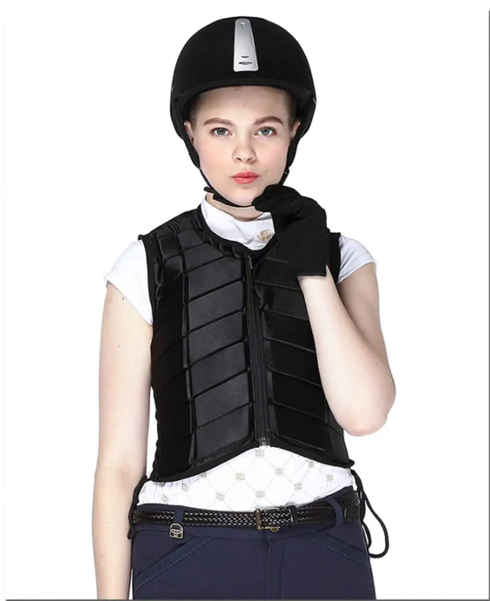 

Horse Riding Vest Horse Riding Training Waistcoat Body Safety Equestrian Vest for Unisex Adults