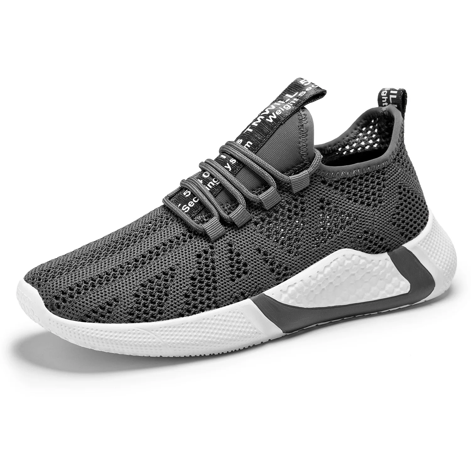 

Low Price Casual Knitted Upper Breathable Lightweight New Arrivals Shoes Men Sports Shoes, As picture,or custom