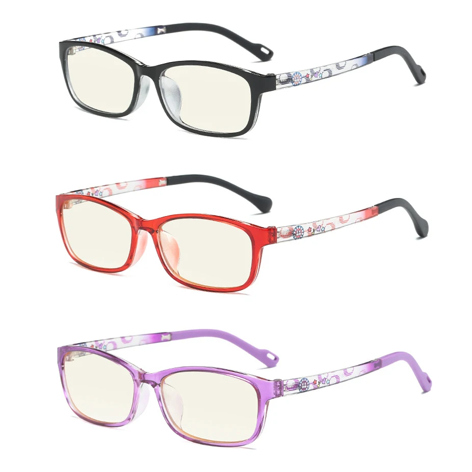 

Fashion blue light filter reading glasses eyeglasses frames for children