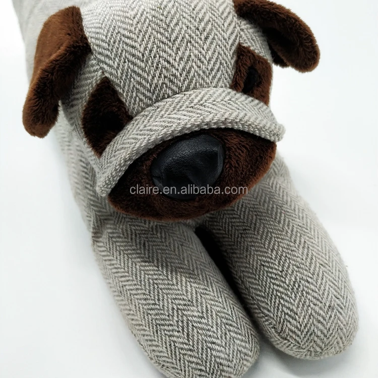 Large Plush Dog Animal Door Draft Stopper Buy Floor Door Dog Draught