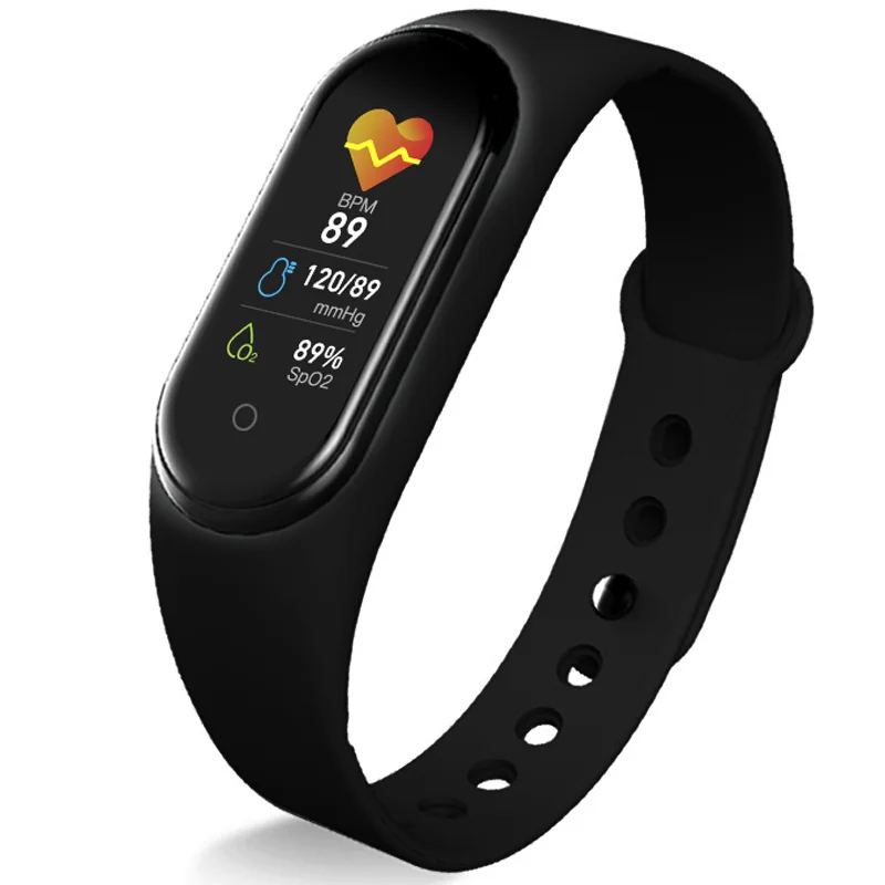 

Hot sell fitness equipment smart wireless bracelet smart watch Band 5 fitness tracker wristband sport manual smart bracelet M5