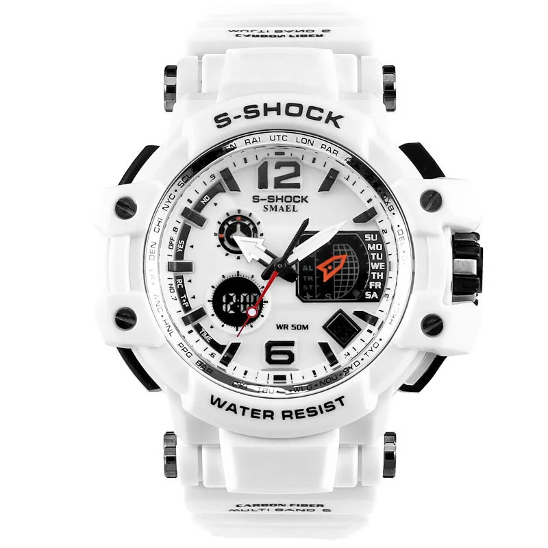 

RTS Raymons SL-1509 watch brand wen low moq customize g style shock children teen silicone watch for men new, 9 colors