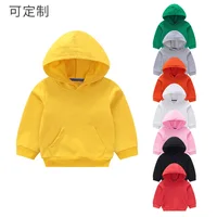 

Customized logo design fleece children plain kids pullover hoodies for girls