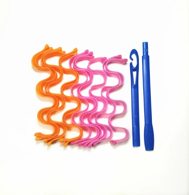 

12PCS DIY Magic Hair Curler  Portable Hairstyle Roller Sticks Durable Beauty Makeup Curling Hair Styling Tools