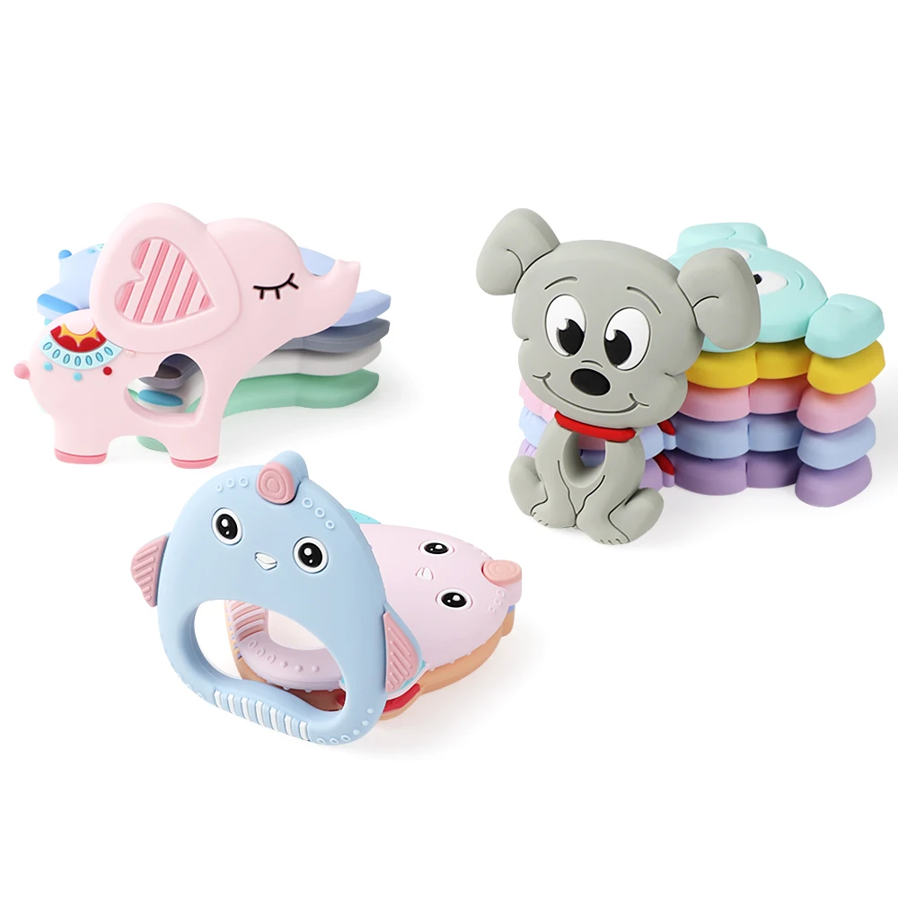 elephant teether toy