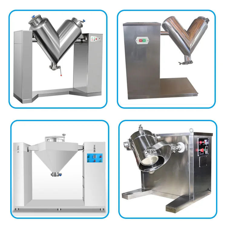 V100 Vh100 Vh100 Vtype Automatic Food Dry Stainless Steel Grain Agitator Power Mixer Buy V