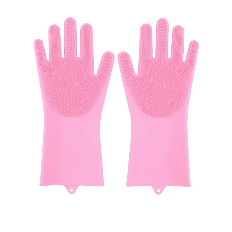 

Perfect Five Finger Design Magic Pet Grooming Glove TPR Pet Grooming Gloves Long