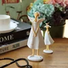 Resin of angel mother and daughter of American style places an article, household adornment things