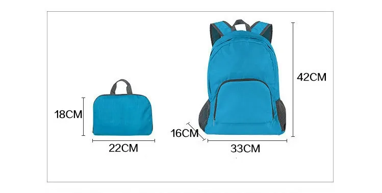 
Wholesale custom backpack foldable waterproof foldable gym bag 