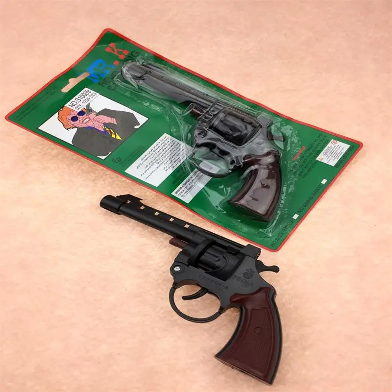Plastic Toy Gun Manufacturer Big Size Plastic Toy Gun For Ring Cap