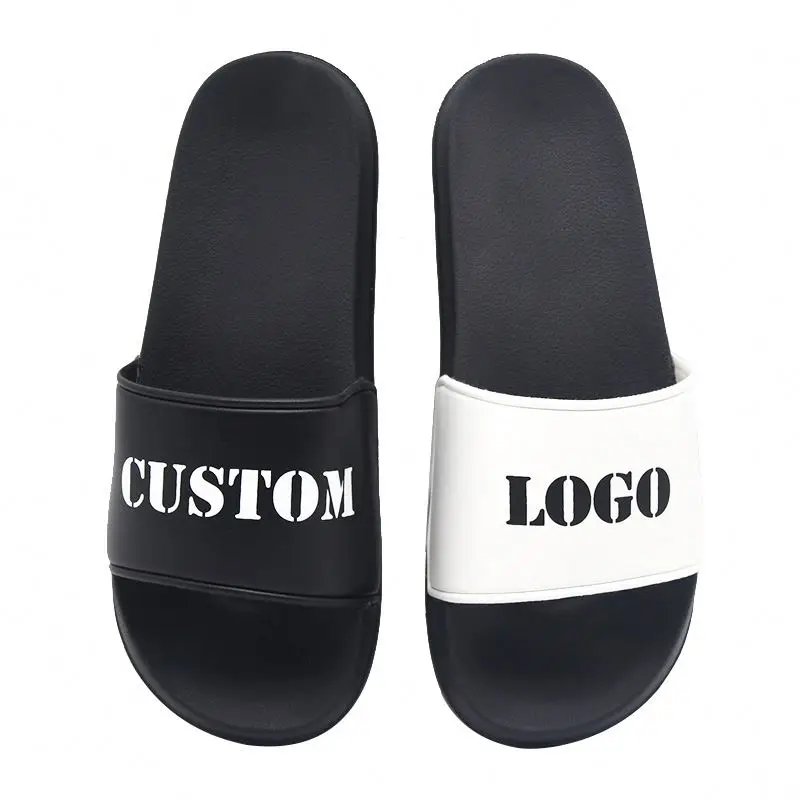 

Custom Unisex Slides Slippers Oem,Custom Men's Slides Sandal Slippers With Logo customized slippers, As shown