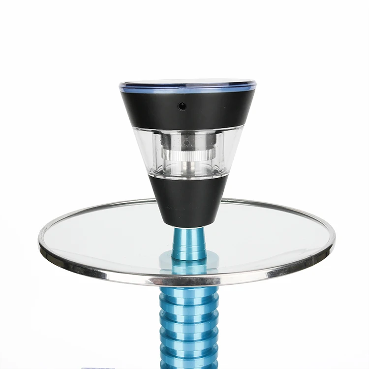 

New Design Wholesale Electric Hookah head Hookah Shisha Bowl Glass Hookah Vaporizer Head, Black