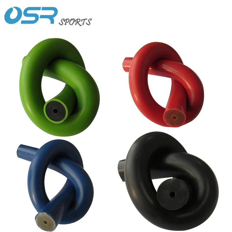 

Spearfishing gun rubber band tubing 100% nature latex  4 colors red green blue black expending more than 400%
