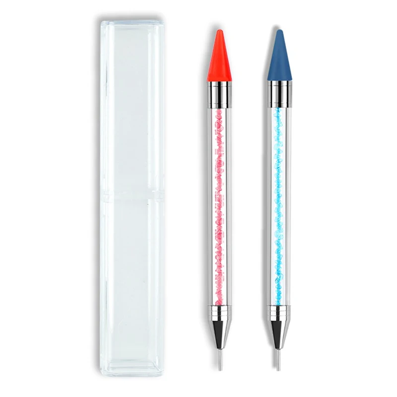

Waterproof Diamond Rhinestone Nail Wax Pencil For Crystal, Transparent