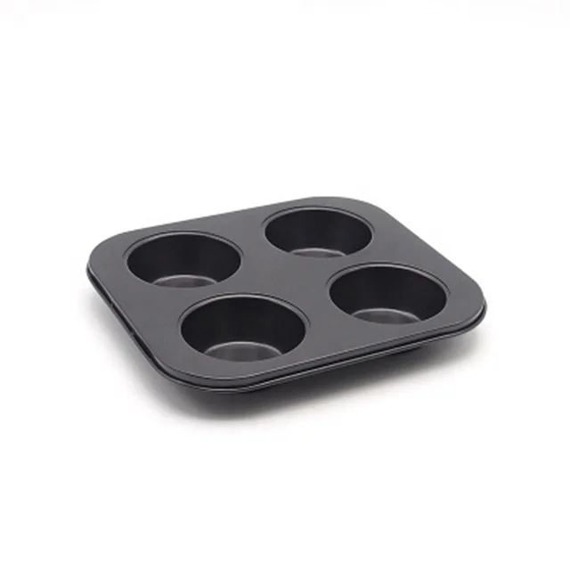 

Carbon Steel Muffin Bun Cupcake Baking Bakeware Mould Tray Pan Mold Cupcake Cake Mold Mould Baking Tool, Product color