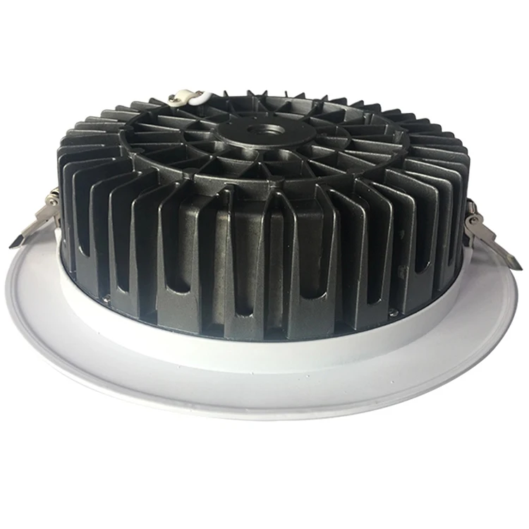 Dimmable anti-glare cob 12W LED downlight for commercial lighting