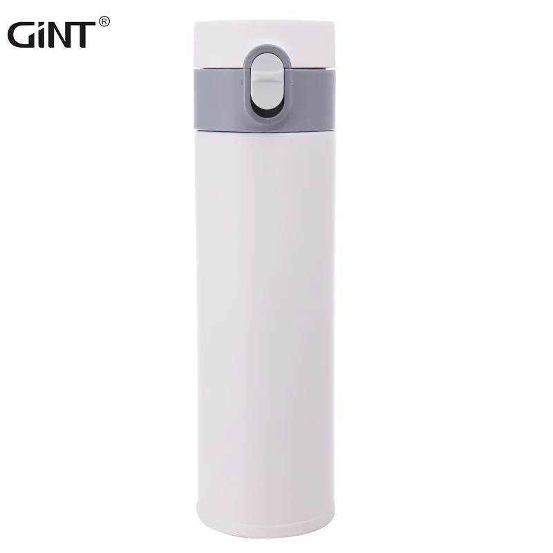 

Hot Selling Portable Handheld Pop-up Button Stainless Steel Water Bottle