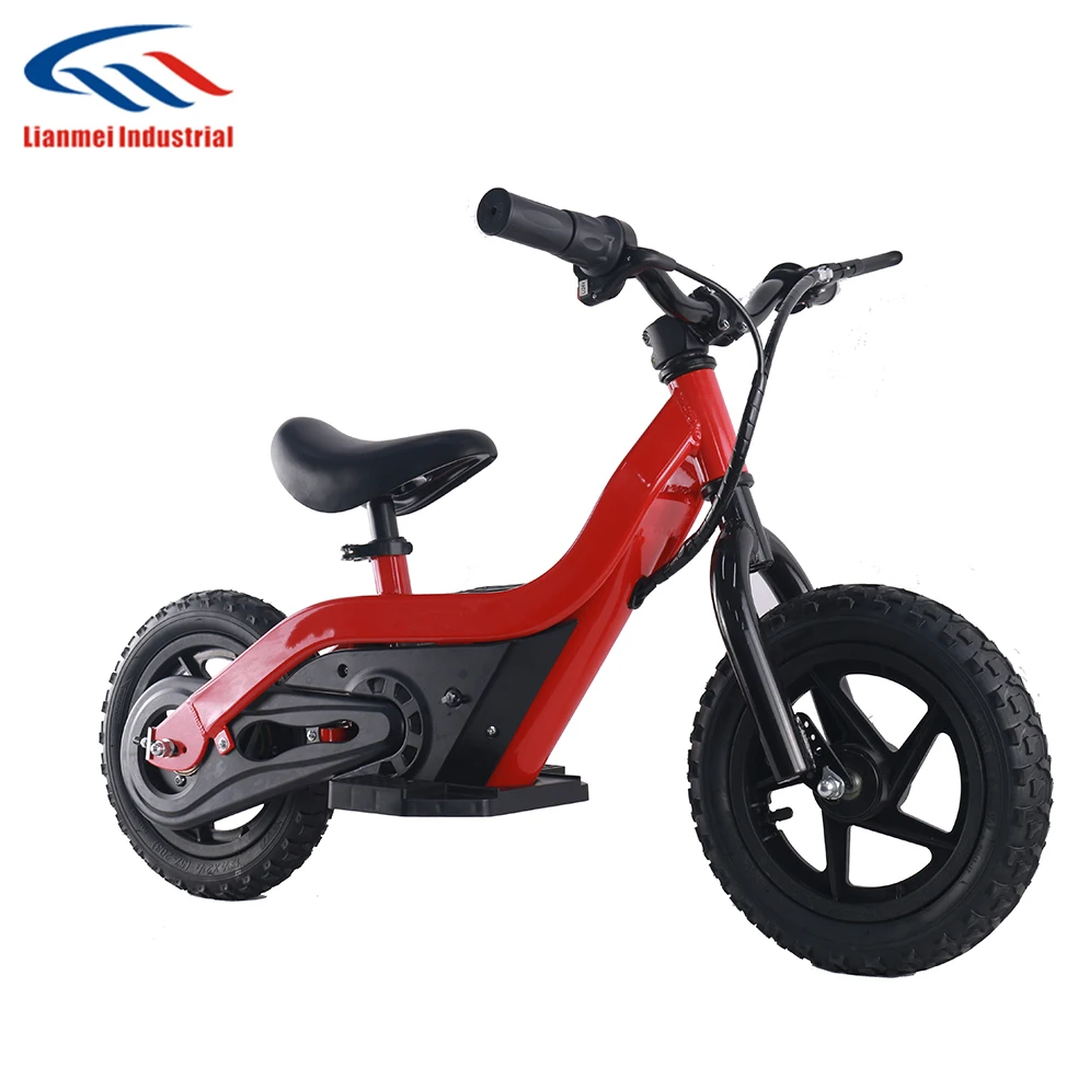 

Baby scooter bike kids 100w electric balance bicycle with 12 inch wheel