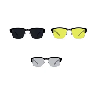 Dropshipping Genuine Quality Audio Glasses Music Eyewear Smart Bluetooth Sunglasses For Men Women 2
