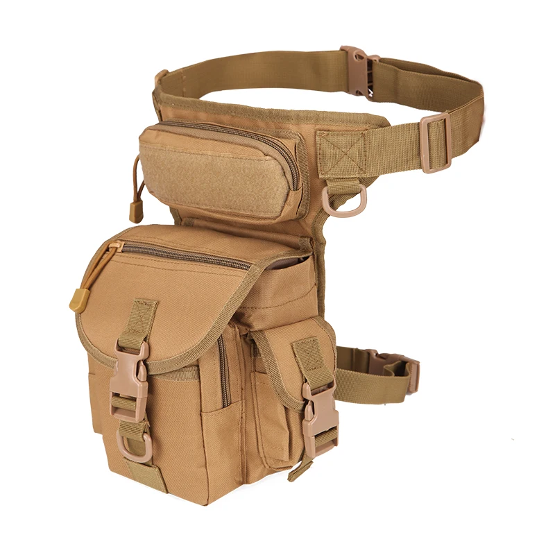

Wholesale Waterproof Oxford Tactical waist Leg Bag Camouflage One Shoulder Slanting Journalist Photography Campaign New Leg Bag