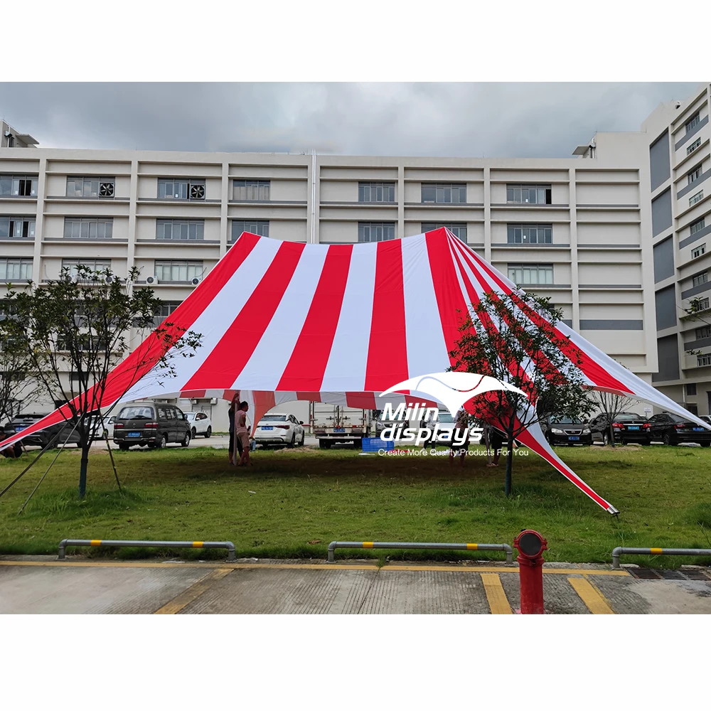 

Outdoor Sun Shelter Stretch Tent Beach Party Canopy Tent Starshade Tent For Events Camping