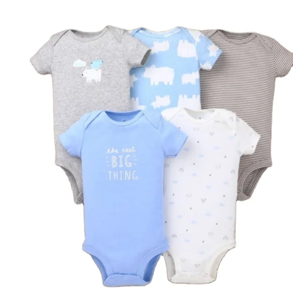 

RTS baby clothing short sleeve baby romper summer