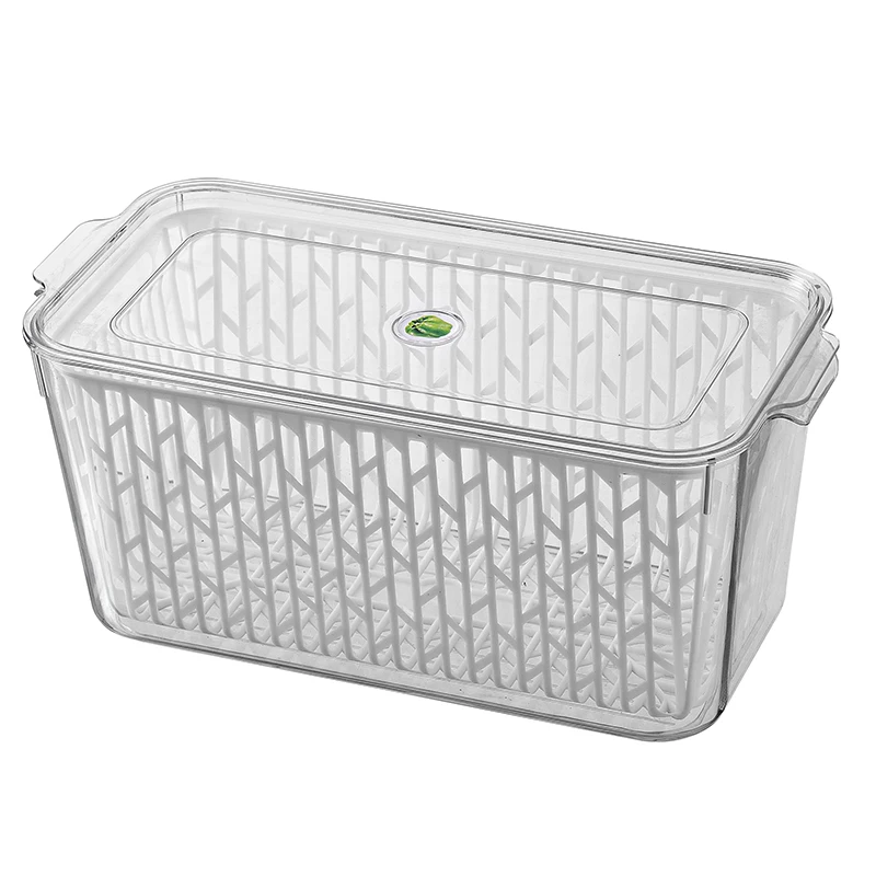 

clear airtight plastic food storage containers with lids, Transparent
