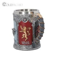 

High Quality Game of Thrones Beer Cup Resin Stainless Steel Coffee Mug