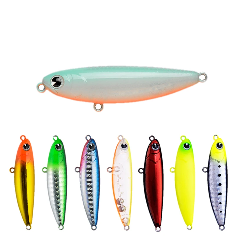 

Fishing Lures Wholesale 6g 60mm Pencil Bait Hard Lure Artificial Bass Fishing Wobblers Pesca, 22colors