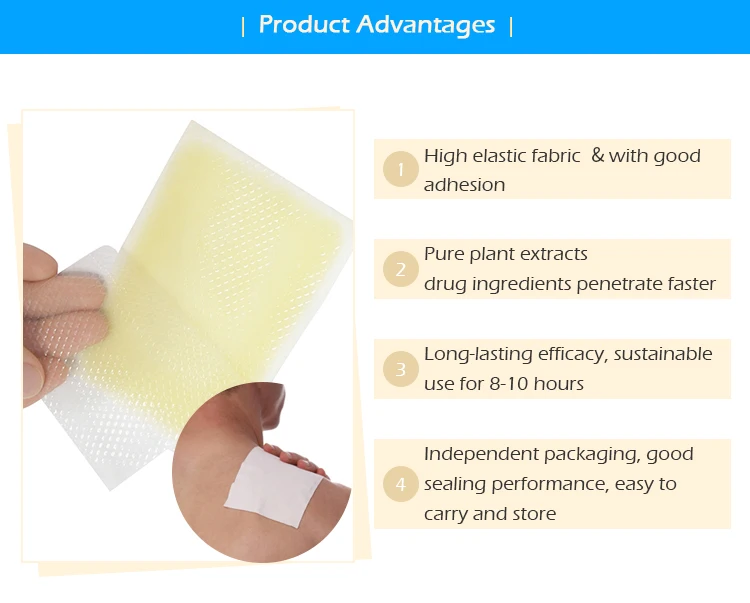 Transdermal Pain Relief Cbd Patches Hemp Extract Patch For Muscle,Joint