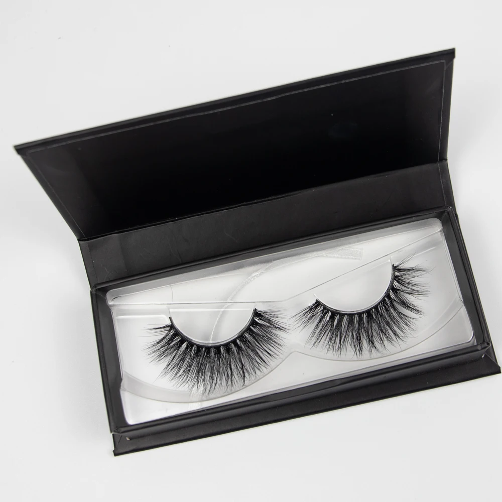 

Full Strip Lashes 3d Mink Eyelashes Private Label mink lashes vendor, Black