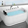 2019 New cheap plastic self cleaning portable bath tub whirlpool cover bathtub for adults