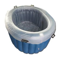 

inflatable pregnant large bath pool tub with liner