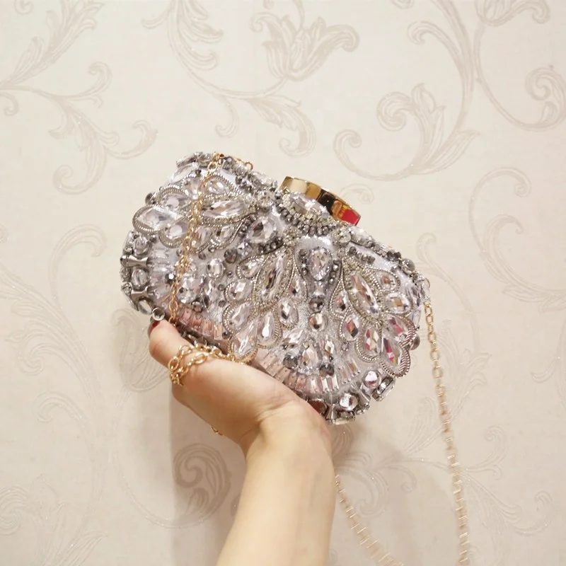 

2020 Classic Clutch Bag Purse Evening Bridal Party Wedding Handbag For Women, Please see the pic
