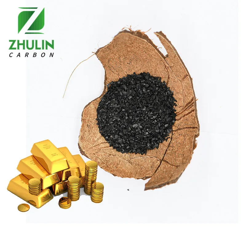 
8x16 Coconut shell based activated carbon for gold processing 