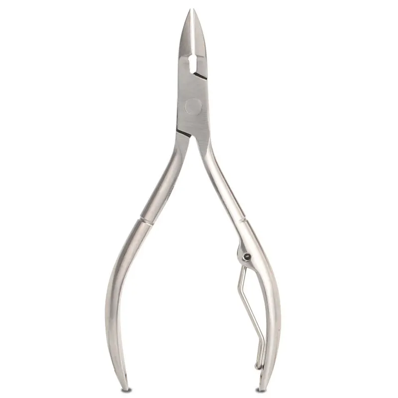 

Long Jew Cobalt Cuticle Scissors Nail Nippers Sharper Stainless Steel with Single Spring Lap Joint