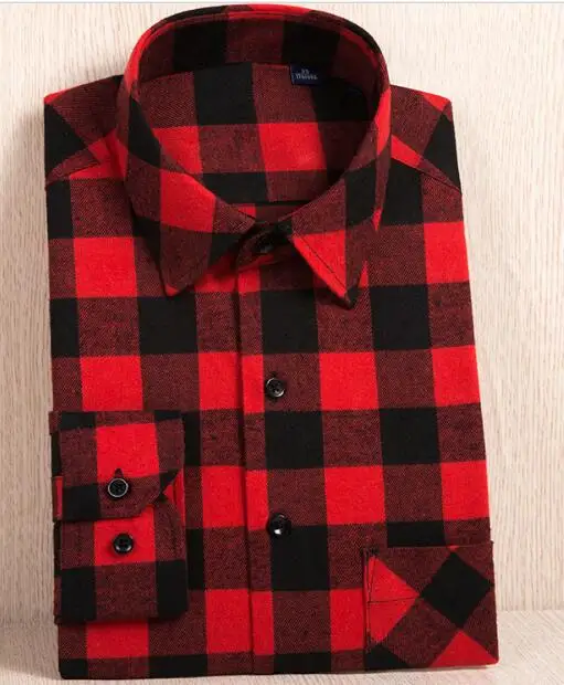 best selling cheap plus size 3xl 4xl 5xl  cotton checked plaid tartan flannel shirts