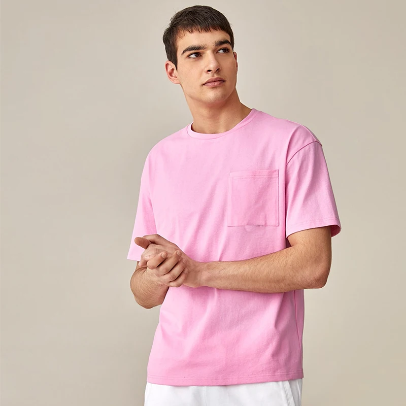

High Quality Short Sleeve 100% Heavy cotton Men T shirt